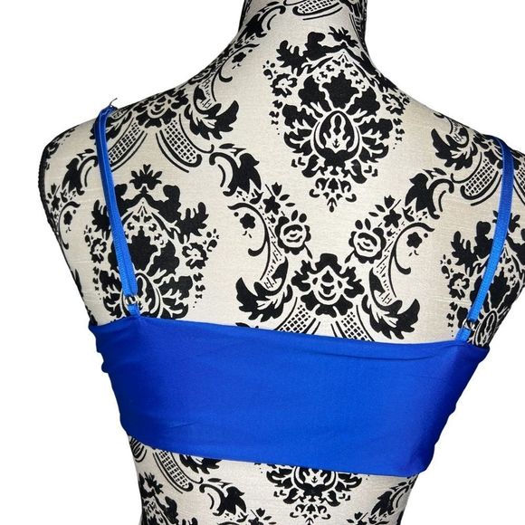 Large Blue Two Piece Swimsuit NWOT - Picture 3 of 3